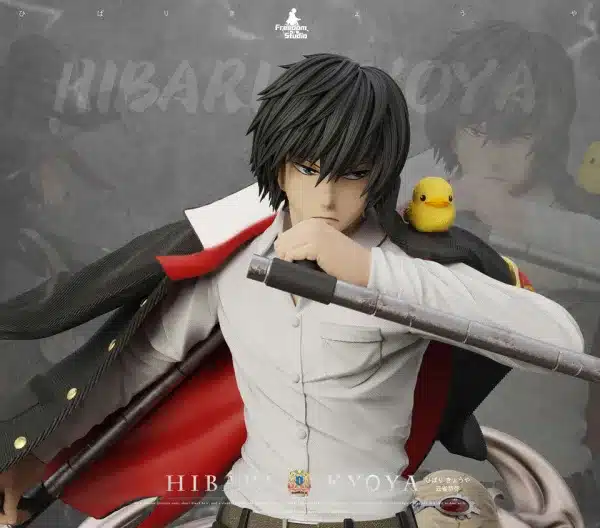 Katekyo Hitman Reborn Freedom Studio Hibari Kyoya Resin Statue 2