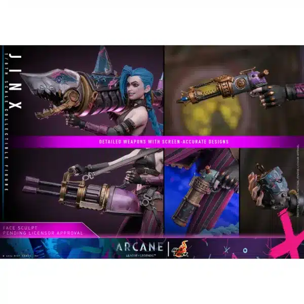 League of Legends Hot Toys Jynx Arcane 5