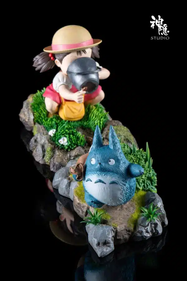 My Neighbor Totoro ShenYin Studio Kusakabe Mei Resin Statue 7