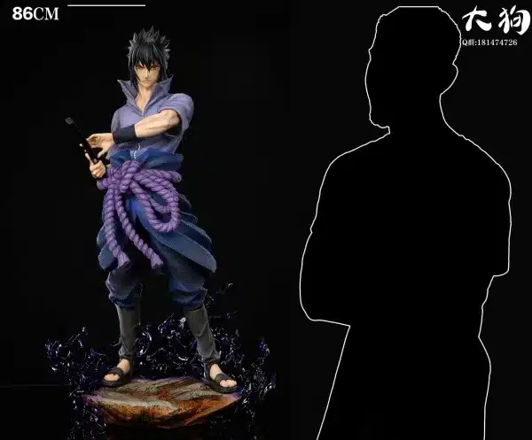 Naruto Big Dog Studio Sasuke Resin Statue 4