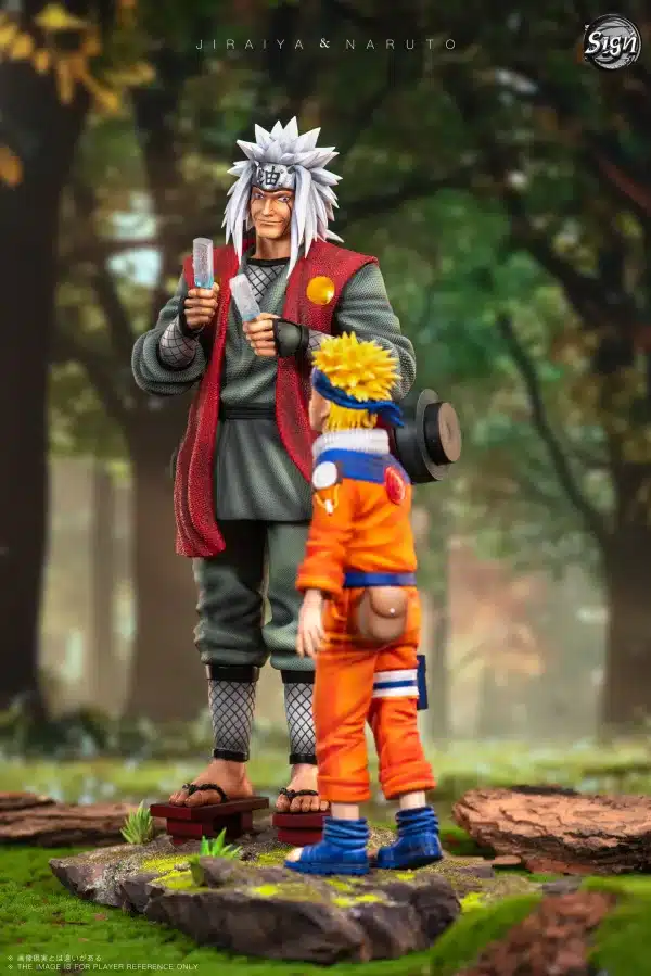 Naruto Sign Studio Naruto x Jiraiya Resin Statue 1