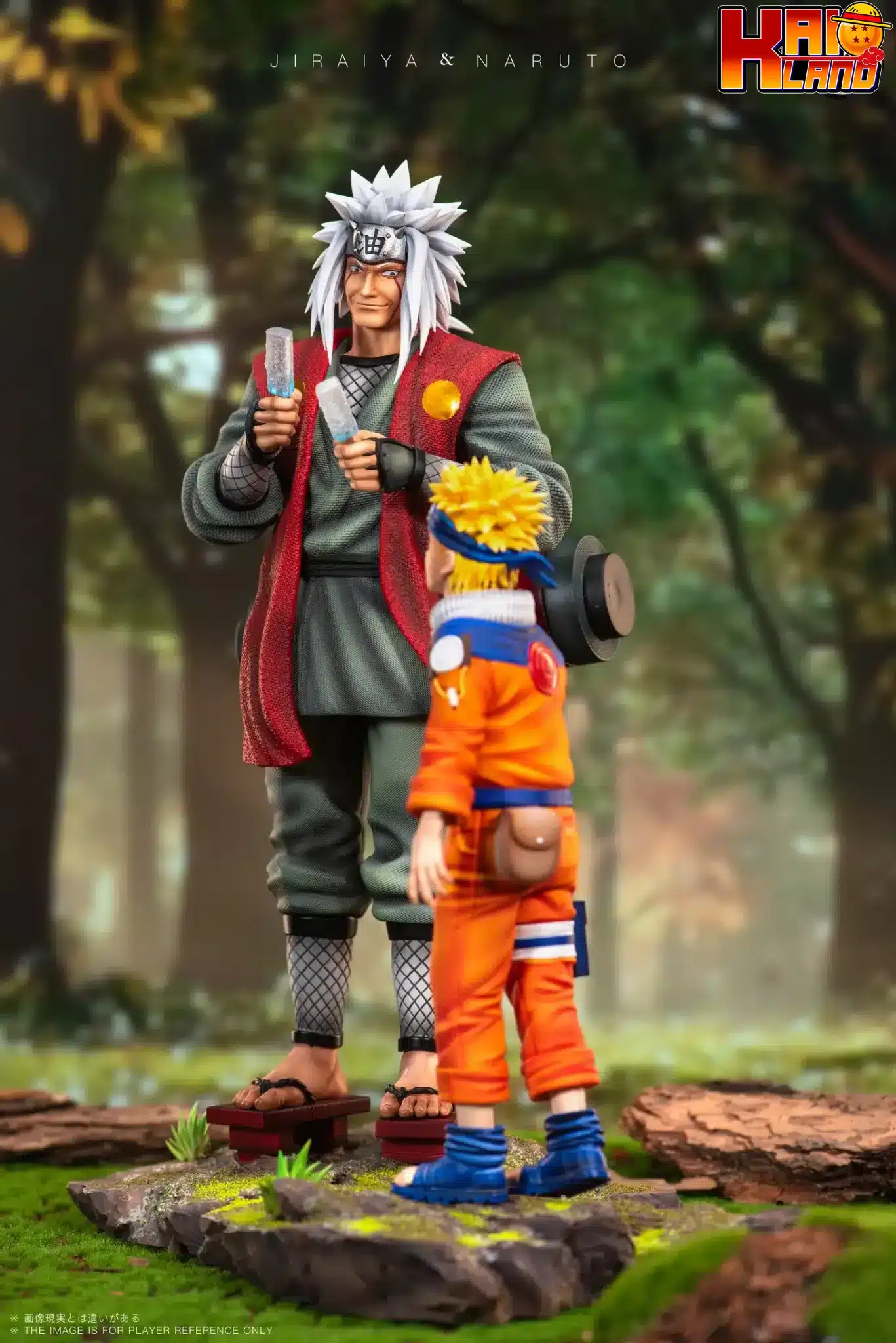 Naruto Sign Studio Naruto x Jiraiya Resin Statue