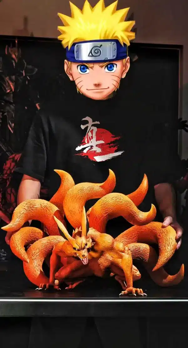 Naruto Zhen Yi Studio Kurama Resin Statue 2