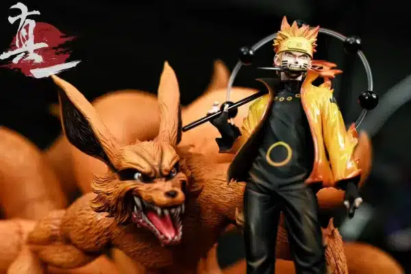 Naruto Zhen Yi Studio Kurama Resin Statue 3