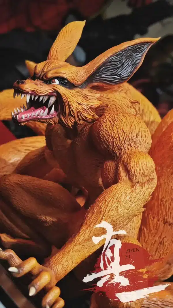 Naruto Zhen Yi Studio Kurama Resin Statue 4