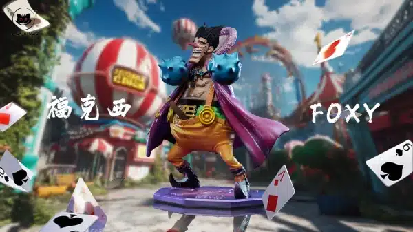 One Piece Black Studio Foxy Resin Statue 2