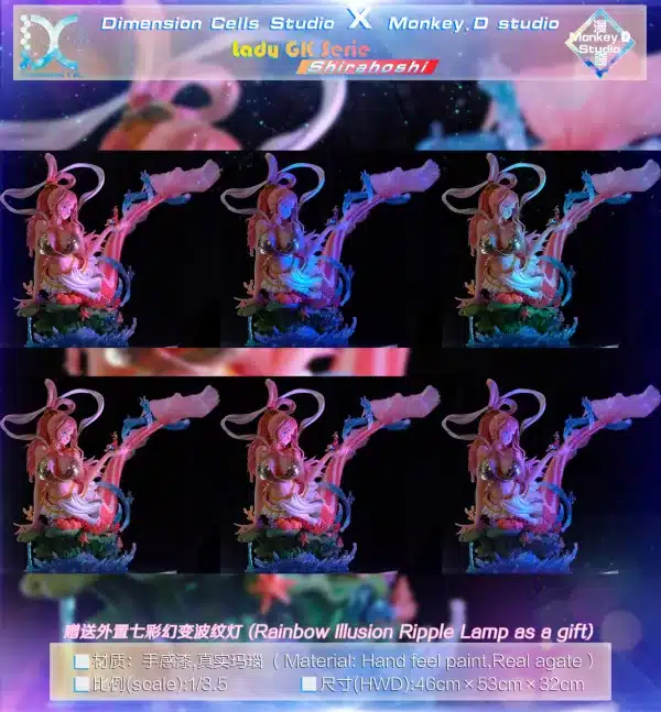 One Piece DC x Monkey D Studio Shirahoshi Resin Statue 5