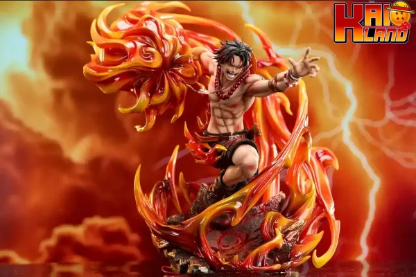 One Piece Fast Studio Ace Resin Statue 1