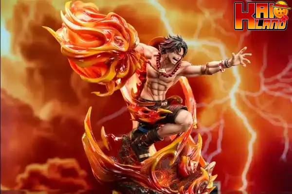 One Piece Fast Studio Ace Resin Statue 3