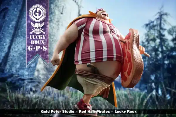 One Piece Gold Peter Studio Lucky Roux Resin Statue 2
