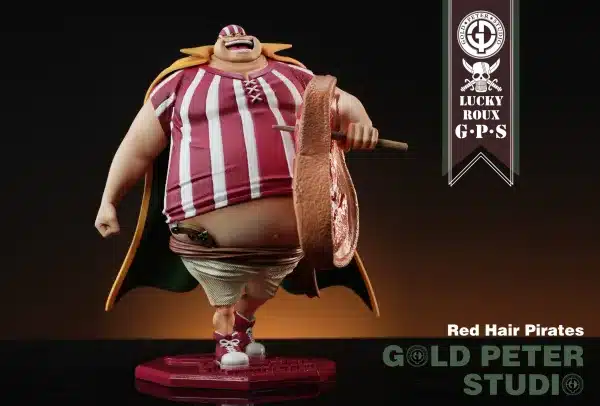 One Piece Gold Peter Studio Lucky Roux Resin Statue 3