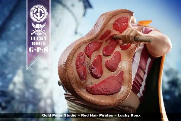 One Piece Gold Peter Studio Lucky Roux Resin Statue 5