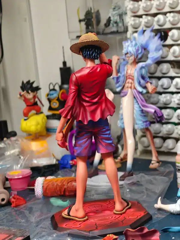 One Piece LX Studio Monkey D Luffy V3 Resin Statue 6
