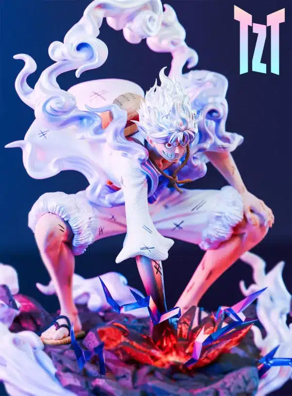 One Piece TZT Studio Nika Luffy V2 Resin Statue 3
