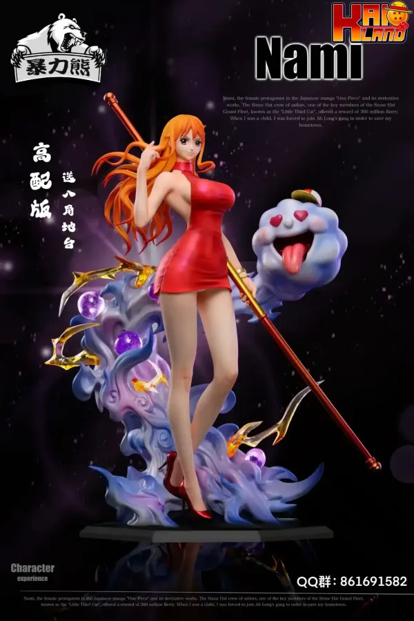 One Piece Violent bear Studio Nami Resin Statue 1 scaled