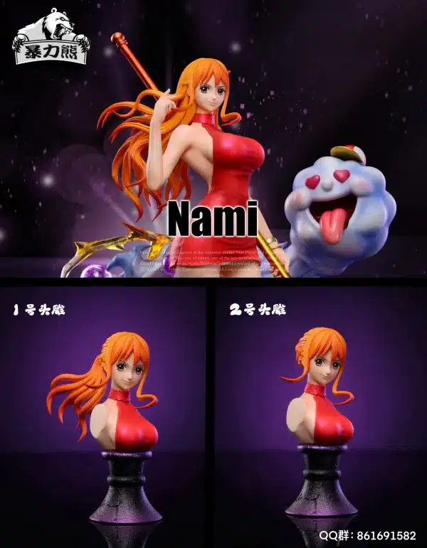 One Piece Violent bear Studio Nami Resin Statue 3