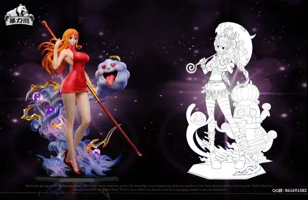 One Piece Violent bear Studio Nami Resin Statue 5