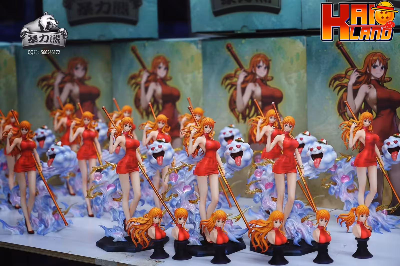One Piece Violent bear Studio Nami Resin Statue