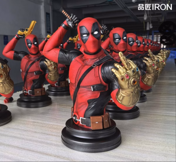 Pin Jiang Iron Studio Deadpool Bust