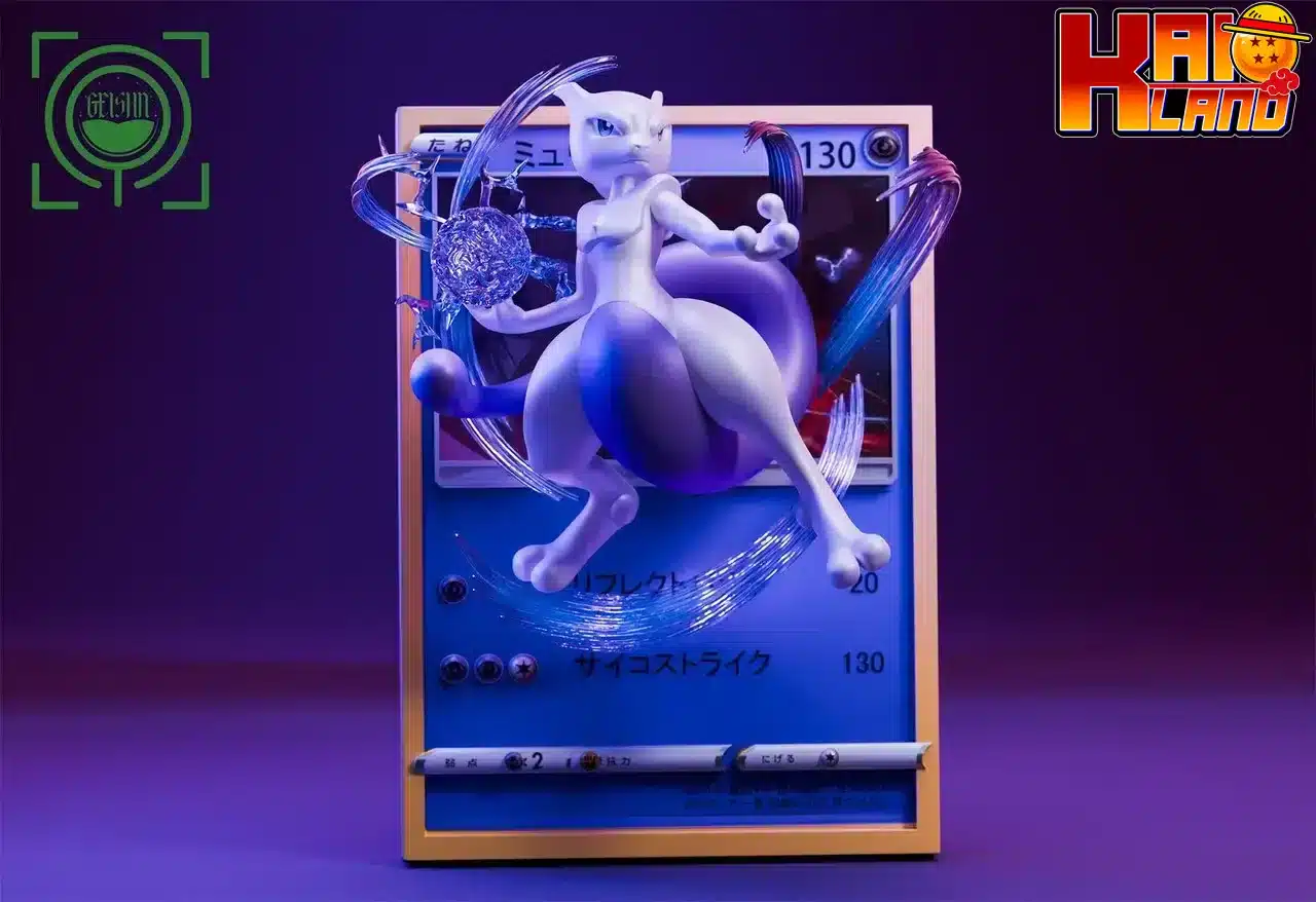 Pokemon Geisha Studio Mewtwo Resin Statue