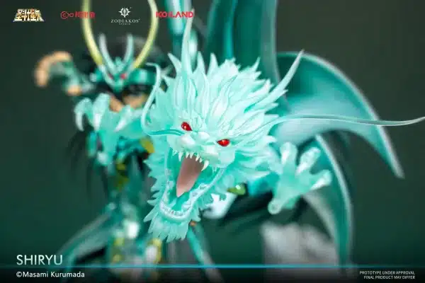 Saint Seiya Zodiakos Studio Shiryu Licensed Resin Statue 5