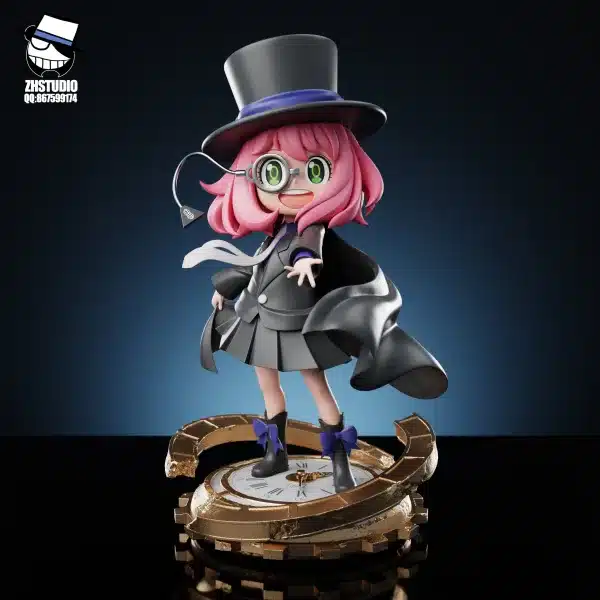 Spy x Family ZH Studio Anya Forger COS Kaito Kuroba Resin Statue