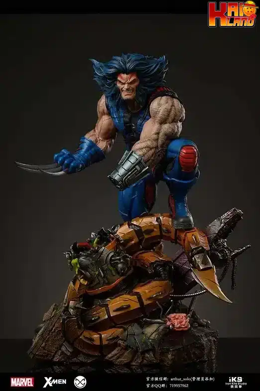 Marvel Iron Kite Studio X Men Wolverine Age of Apocalypse Licensed Resin Statue