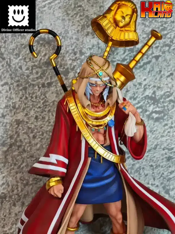 YuGiOh Divine Officer Studio Bandit King Bakura Resin Statue 2