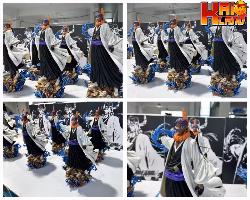 Bleach Cheng Studio Tousen Kaname Resin Statue
