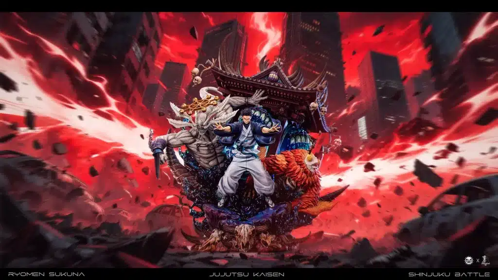 呪術廻戦 ZanyJoke Studio X Temple Studio 両面宿儺 樹脂製スタチュー