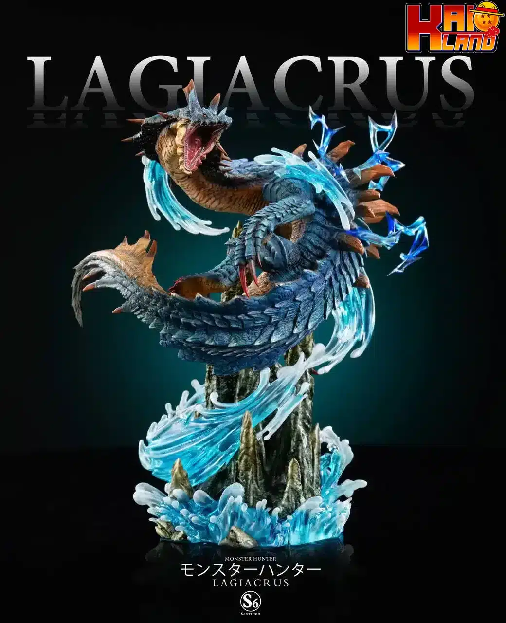 Monster Hunter S6 Studio Lagiacrus Resin Statue