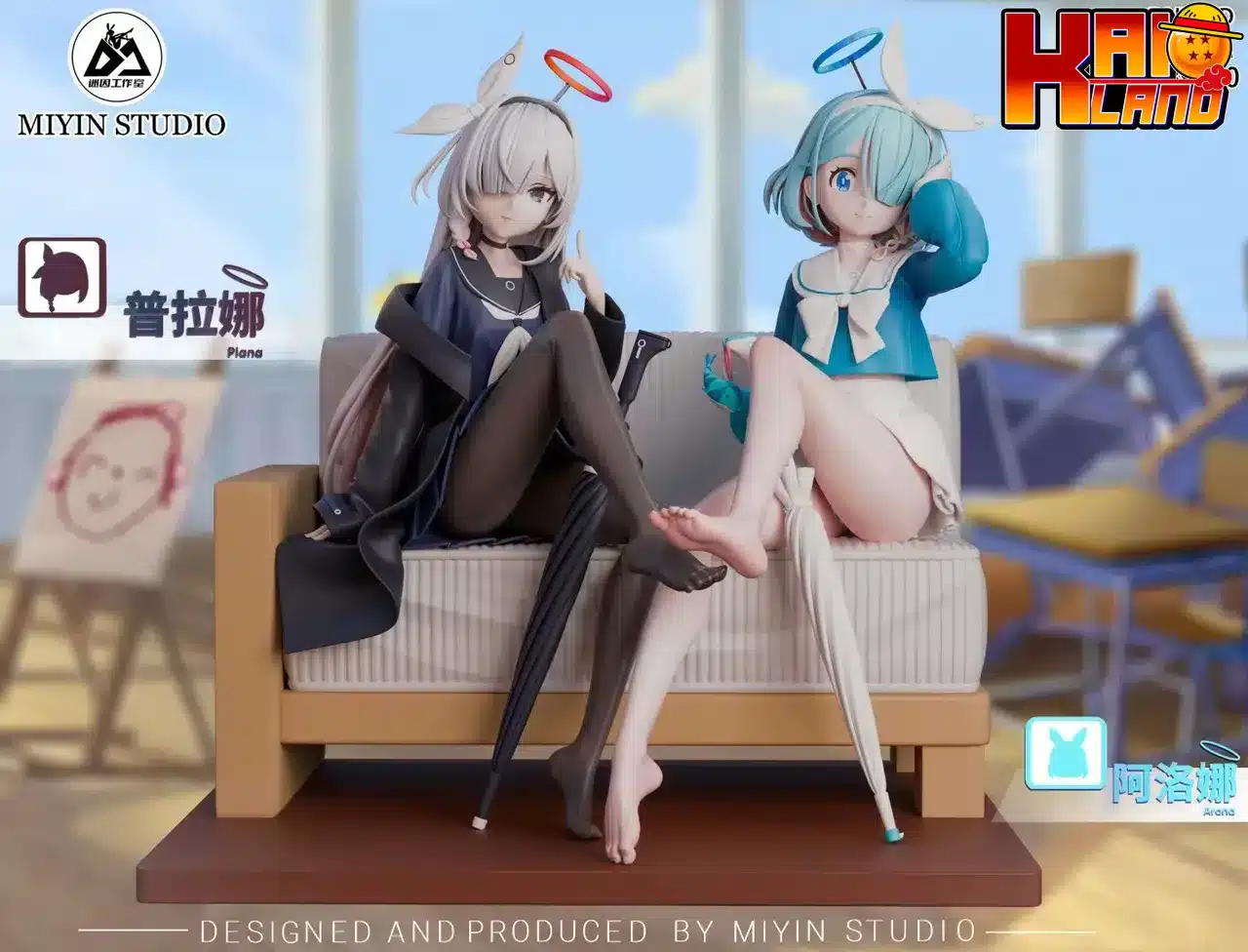 Blue Archive MiYin Studio Plana x Arona Resin Statue