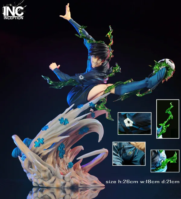 Blue Lock Inception Studio Yoichi Isagi Resin Statue 2