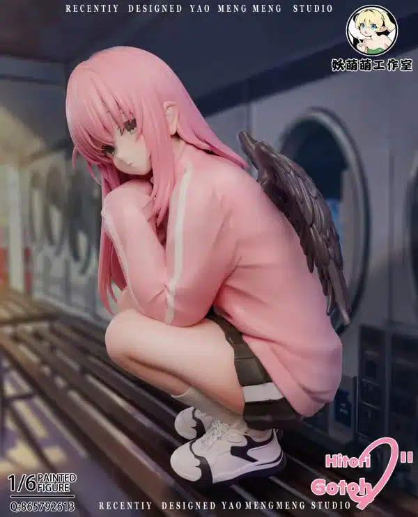 Bocchi The Rock Yao Meng Meng Studio Hitori Gotoh Resin Statue 2