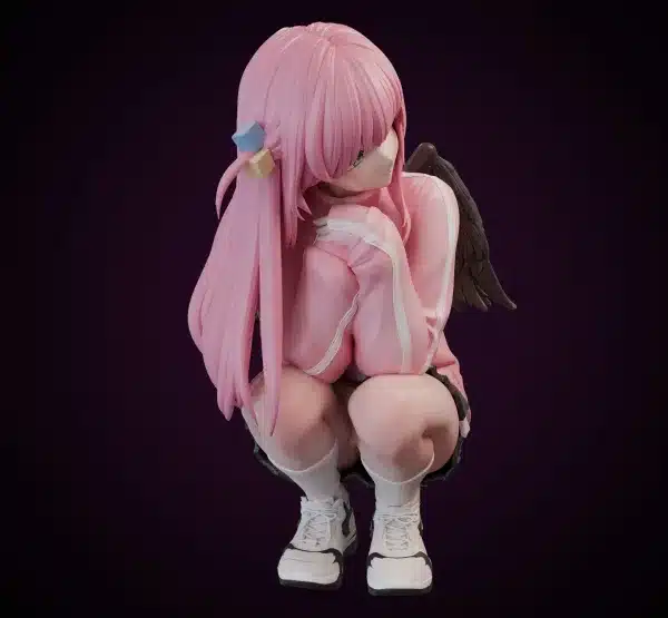 Bocchi The Rock Yao Meng Meng Studio Hitori Gotoh Resin Statue 4