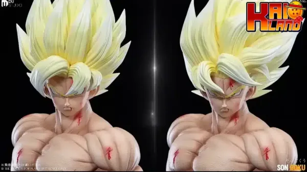 Dragon Ball DU Studio SSJ Goku Resin Statue 2