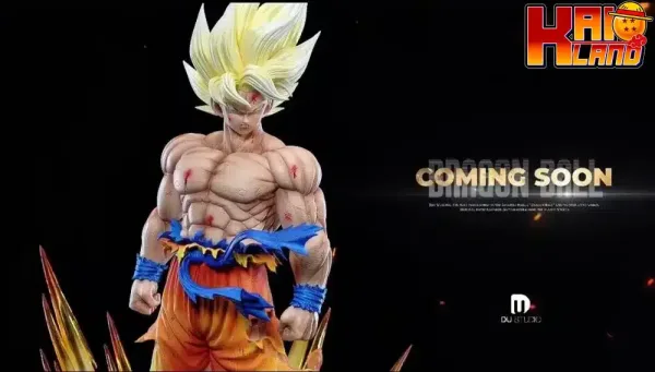 Dragon Ball DU Studio SSJ Goku Resin Statue 4
