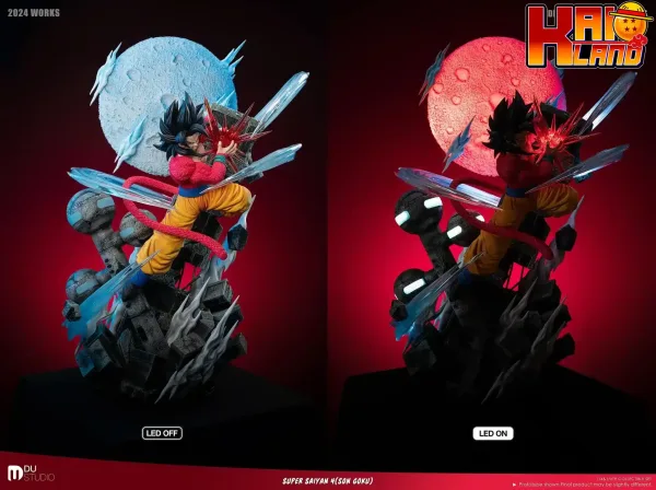 Dragon Ball Du Studio SSJ4 Goku Resin Statue 2