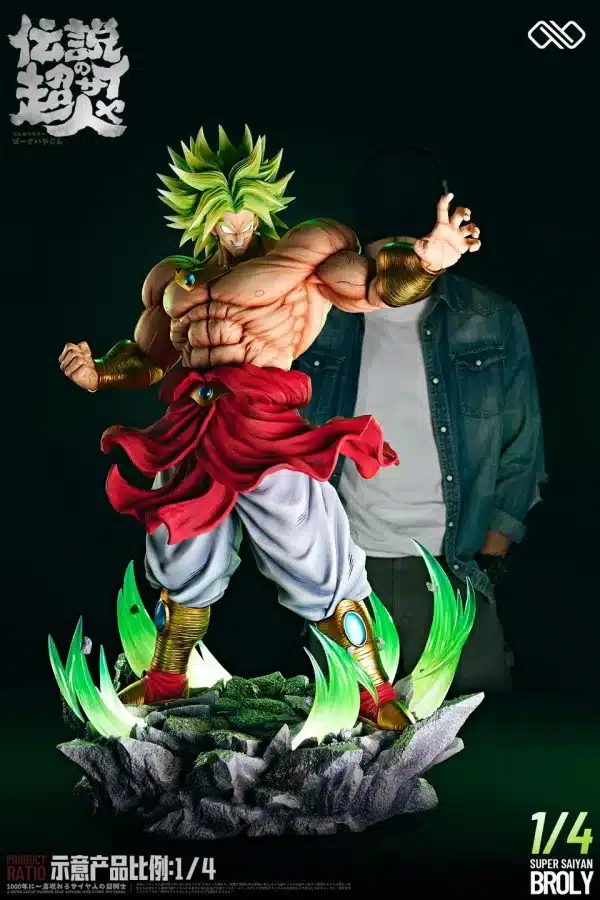 Dragon Ball Infinite Studio Broly Resin Statue 9