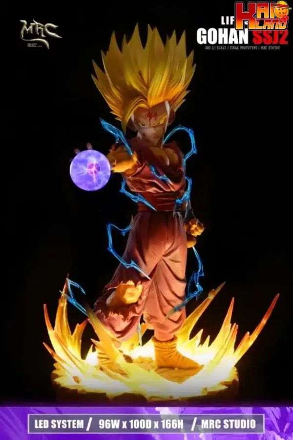 Dragon Ball MRC Studio SSJ2 Gohan V2 Resin Statue 2