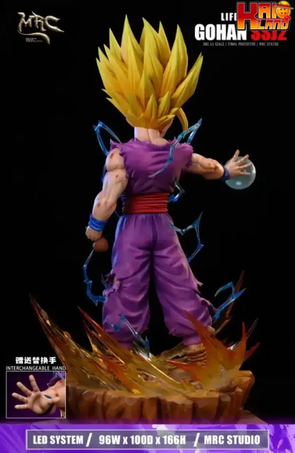 Dragon Ball MRC Studio SSJ2 Gohan V2 Resin Statue 7