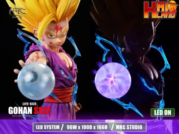 Dragon Ball MRC Studio SSJ2 Gohan V2 Resin Statue 8