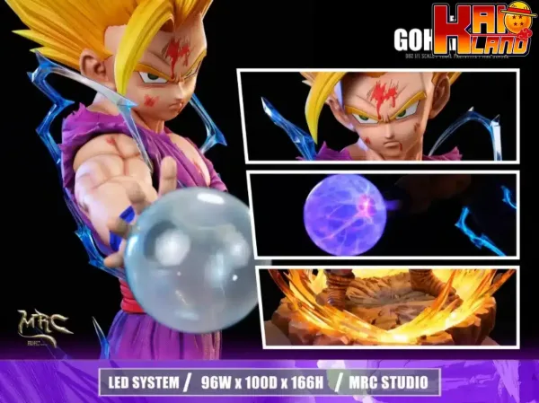 Dragon Ball MRC Studio SSJ2 Gohan V2 Resin Statue 9