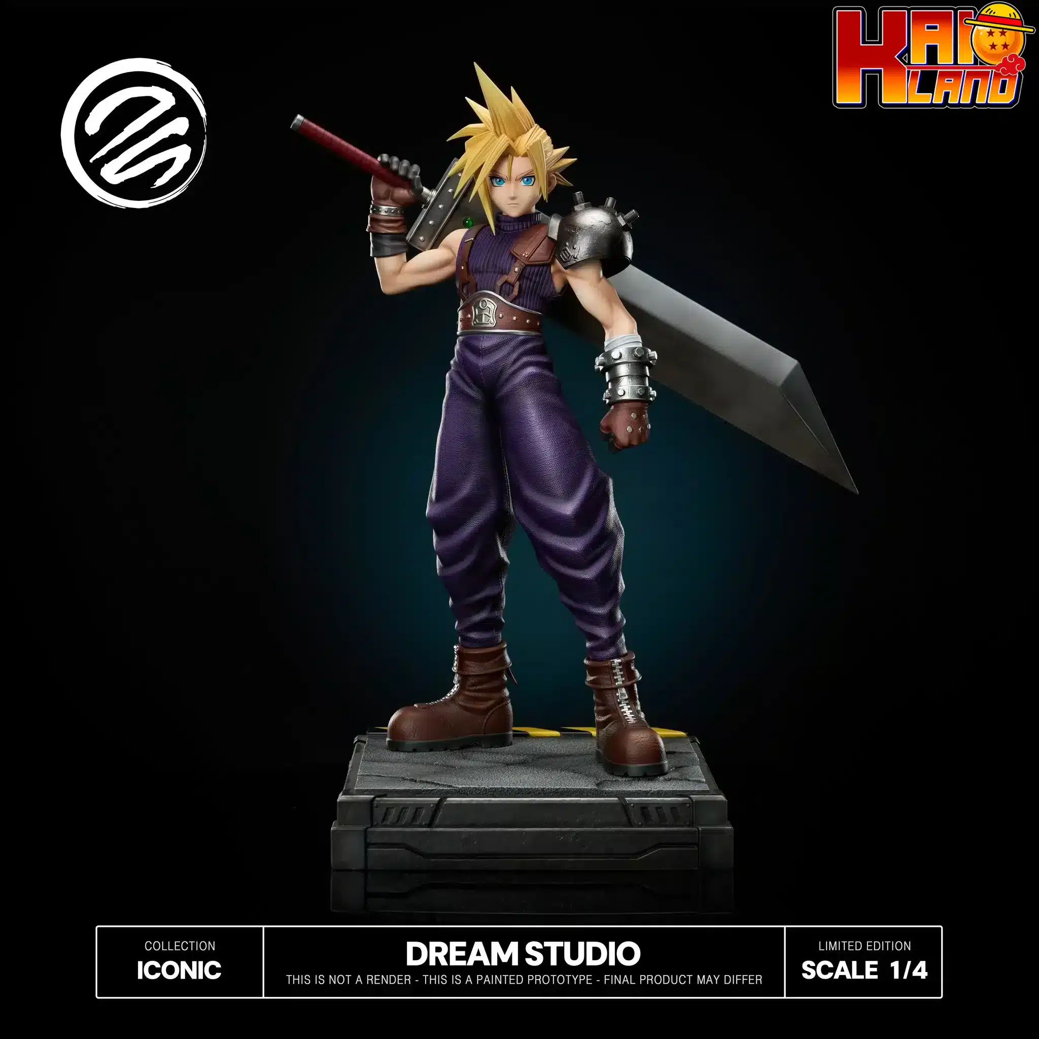 Final Fantasy Dream Studio Cloud Resin Statue