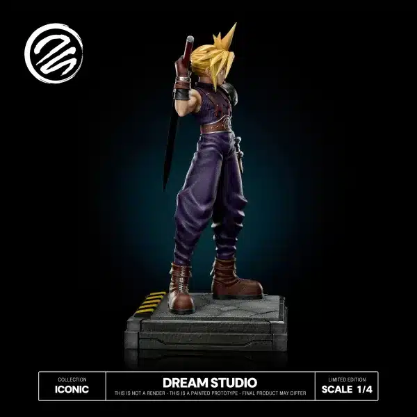 Final Fantasy Dream Studio Cloud Resin Statue 5 2