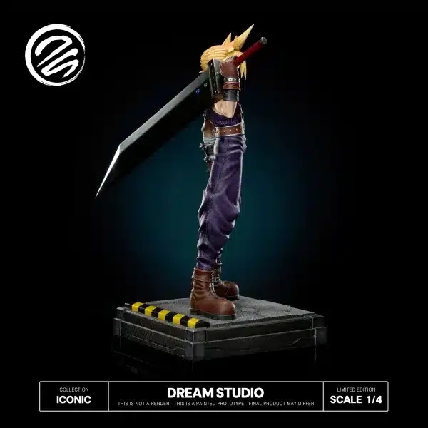 Final Fantasy Dream Studio Cloud Resin Statue 6 2