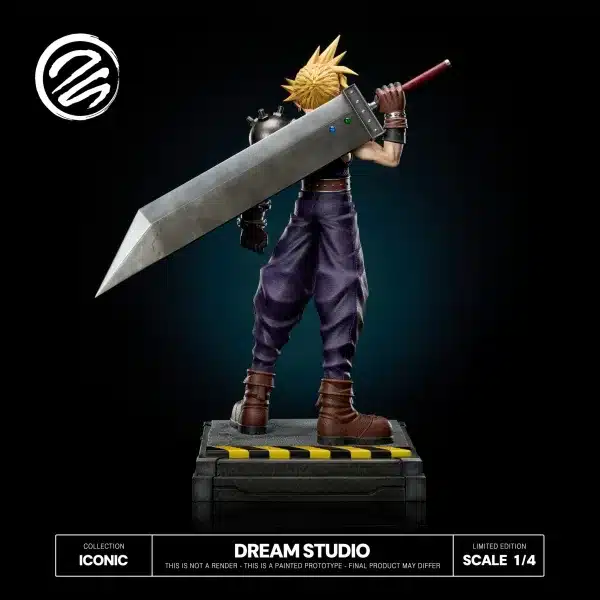 Final Fantasy Dream Studio Cloud Resin Statue 7 2