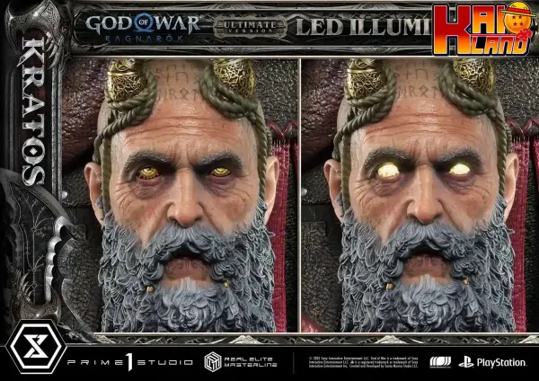 God Of War Ragnarok Prime 1 Studio Kratos Licensed Resin Statue 999