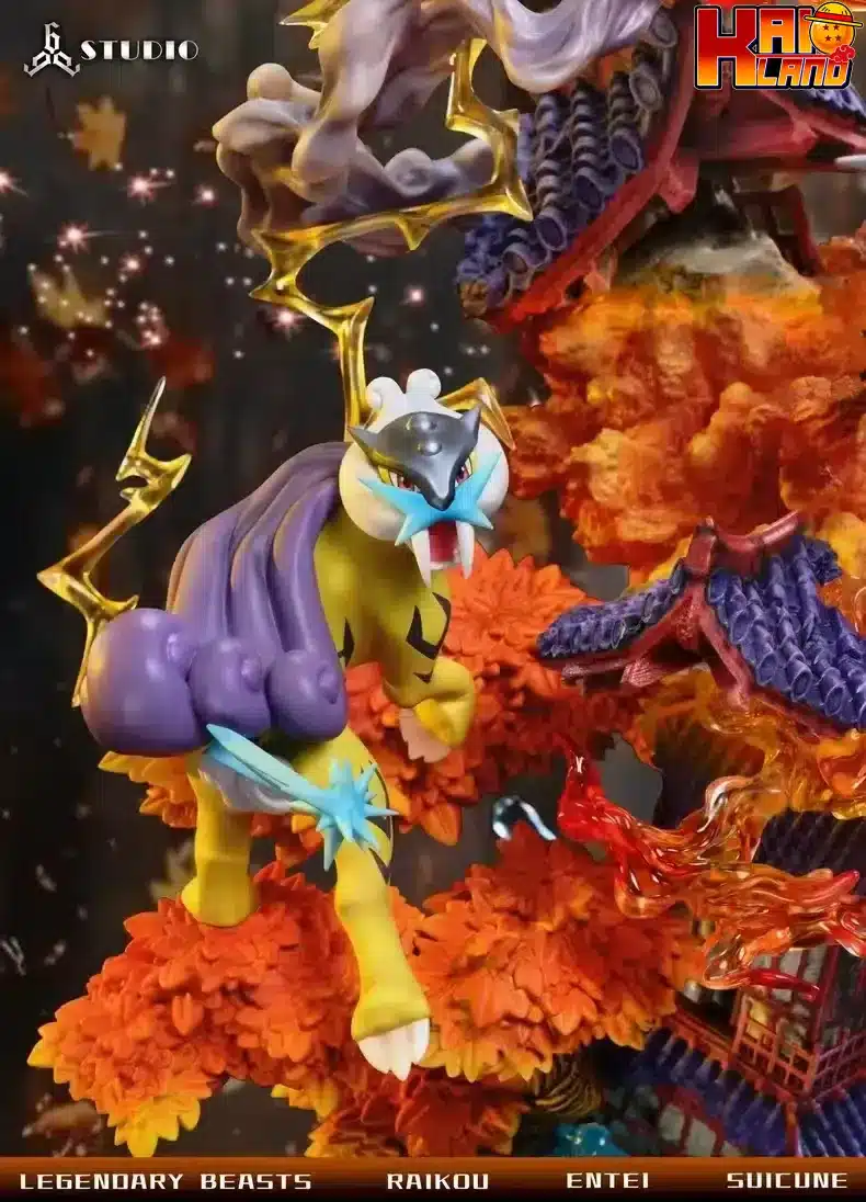 Pokemon 666 Studio Legendary Beast Suicune Entei Raikou