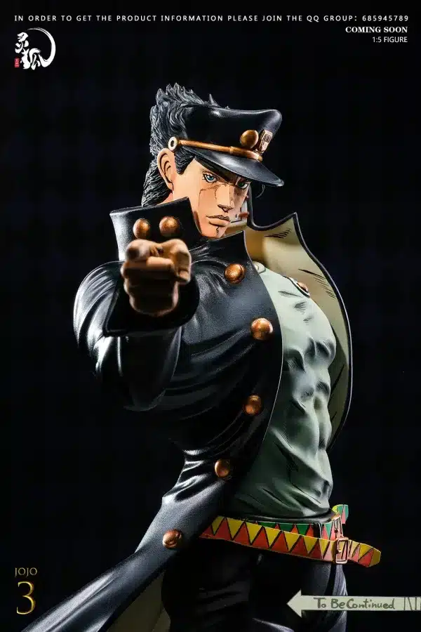 JoJos Bizarre Adventure Ling Hu Studio Jotaro Kujo Resin Statue 3